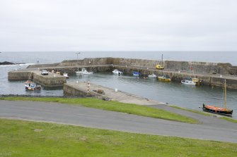 New harbour, general view from E
