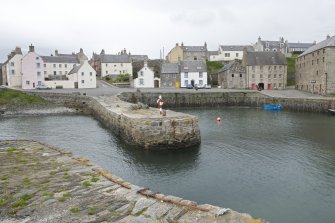 Old harbour, view from NNE