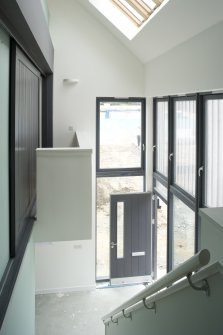 Interior view of Plot 26, The Hardcore Softhouse by Studio Kap Architects.