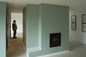 Interior view of Plot 26, The Hardcore Softhouse by Studio Kap Architects.