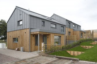 General view of Plot 22, House HS by Malcolm Fraser Architects, taken from the WNW.