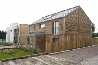 General view of Plot 27, House NS by Malcolm Fraser Architects, taken from the SSE.