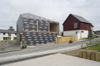 General view of Plot 16, White House by Graeme Massie Architects, taken from the WSW.