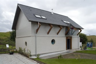 General view of Plot 12, The Gem by Trevor Black Architects, taken from the E.