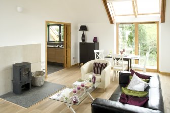 Interior view of Plot 12, The Gem by Trevor Black Architects.