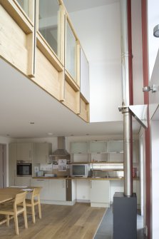 Interior view of Plot 7, House No 7 by David Somerville Architects.