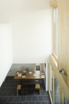 Interior view of Plot 11, The Passive House by HLM Architects.