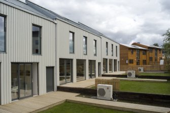 View of Plot 9 and 4.2 at Scotland's Housing Expo, taken from the W.