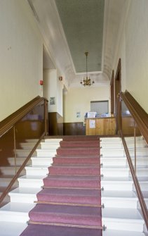 Interior. Ground floor. Main stair.