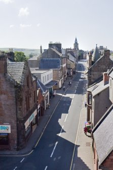 High street. Elevated view from NE