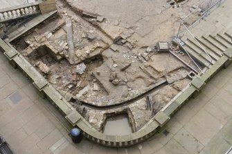 Detail showing excavation.