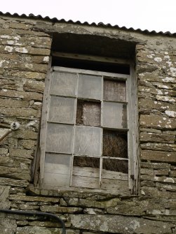 Detail of original window