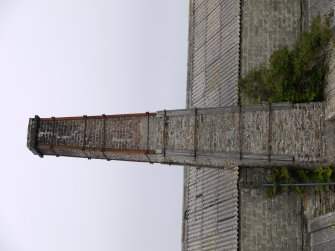 Detail of chimney. This would take the gases away from the retort house.