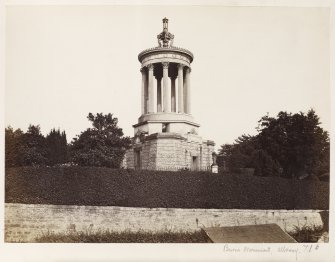 Page 4/3. General view of Burns Monument, Alloway.
Titled 'Burns Monument, Alloway.'
PHOTOGRAPH ALBUM NO 146 : THE ANNAN ALBUM Page 4/3