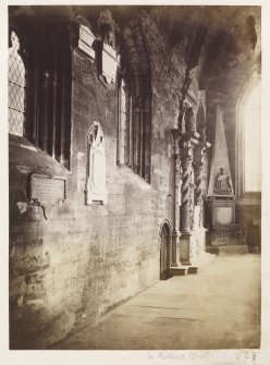 Page 6/4.  General view of interior of Bothwell Church.
Titled 'In Bothwell Church.'
PHOTOGRAPH ALBUM No 146: THE ANNAN ALBUM