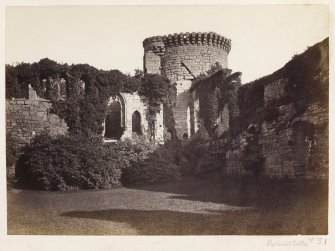 Page 6/6. View looking West from Courtyard, Bothwell Castle.
Titled 'Bothwell Castle.'
PHOTOGRAPH ALBUM 146: THE ANNAN ALBUM Page 6/6