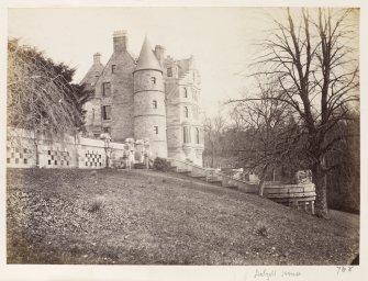 Page 13/1.  View of Dalzell House from SW.
PHOTOGRAPH ALBUM No 146: THE ANNAN ALBUM