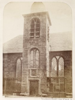 Page 20/2. General view of Blackfriars Church, Glasgow.
Titled: 'Blackfriars Church, High Street'.
PHOTOGRAPH ALBUM NO 146: THE ANNAN THOMAS ALBUM