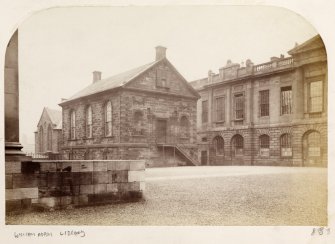 Page 21/6. View of the Library, Old College, Glasgow.
Titled: 'William Adam Library.'
PHOTOGRAPH ALBUM NO 146: THE THOMAS ANNAN ALBUM