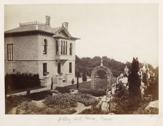 Page 24/6 View of Abbey Hill House, Dunoon.
Titled 'Abbey Hill House, Dunoon.'
PHOTOGRAPH ALBUM No.146: THE THOMAS ANNAN ALBUM