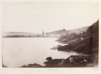 Page 30/5 General view of Rothesay taken from Argyle Place (c.NS 0836 6546), taken from the NNW.
Titled 'Rothesay'
PHOTOGRAPH ALBUM No. 146: THE THOMAS ANNAN ALBUM