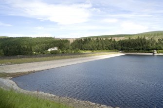 General view of Talla Reservoir, from N.