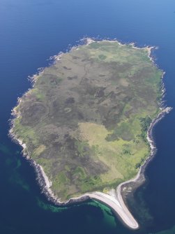 Oblique aerial view of Gruinard Island, taken from the SSE.