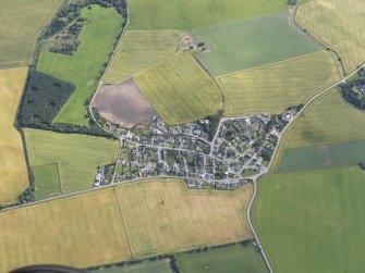 Oblique aerial view of Hill of Fearn, looking ENE.