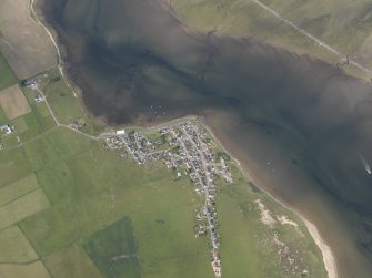 General oblique aerial view of Inver, looking WNW.