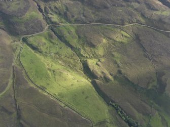 Oblique aerial view of Portabhata township, looking SSE.