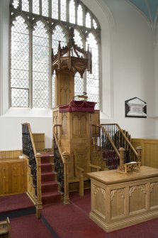 Interior. View of pulpit