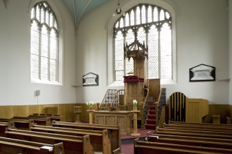 Interior. View from NE