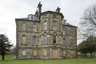View of the North-Eastern elevation of Cumbernauld House, Cumbernauld, taken from the North-East.