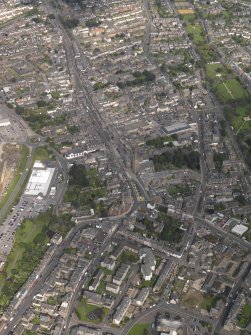 General oblique aerial view of  Montrose centred on the High Street, taken from the S.