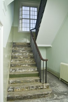 Customs House. Interior. Ground floor. Stairwell. Detail