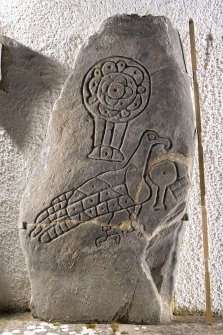 Inveravon Pictish symbol stone no.1 (with scale)