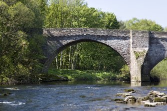 Old arch. View from E