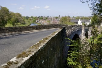 Bridge and roadway. View from SSE