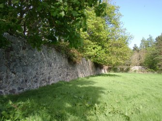 Rothiemay Castle: walled garden