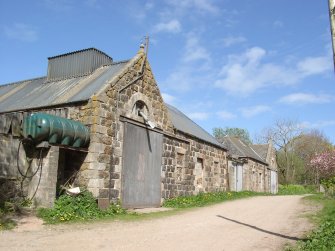 Mains of Rothiemay S facade from W, 2011