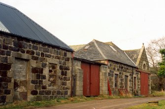 Mains of Rothiemay S facade from W