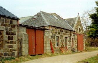 Mains of Rothiemay S facade from W