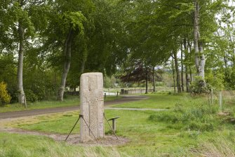 General view of the Rodney Stone in its setting