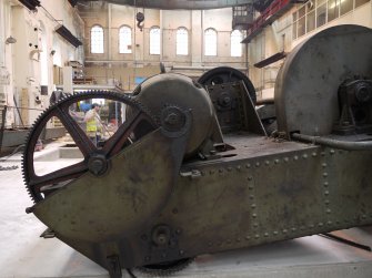 Interior. Crane 1 demolition. Cross traveller.
