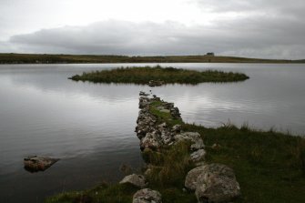 View from SW.
Eilean Domhnuill, Dun Olavat, Griminish, North Uist
