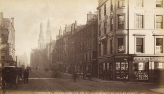 Nethergate, looking from the top of Union Street to the High Street, J.V.
PHOTOGRAPH ALBUM No.67: Dundee Valentine Album.