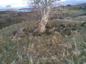 Cachaileith Ruadh: building remains