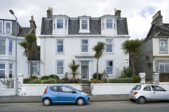 View of 11 Argyle Place, Rothesay, Bute, from E