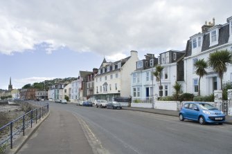 General view of Argyle Place, Rothesay, Bute, from NNE