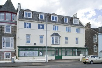 View of 8 Argyle Place, Rothesay, Bute, from E